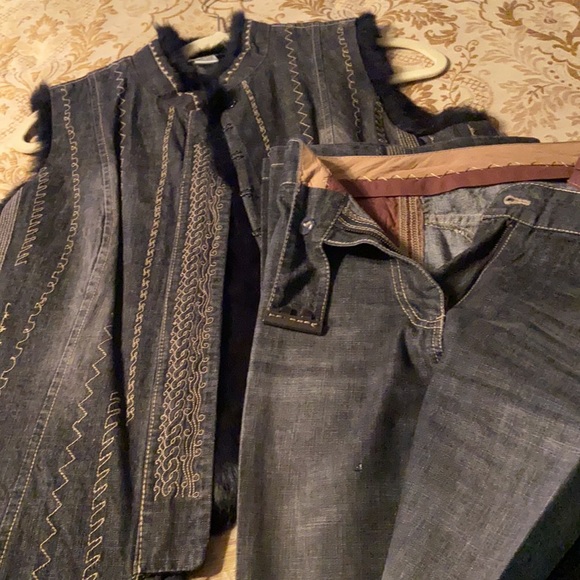 Pete Nygard pant & reversible vest NWT - Picture 3 of 10